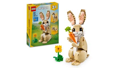 Free Lego Creator 3-in-1 Cute Bunny Set