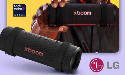 Free LG xBoom Grab Bluetooth Speaker