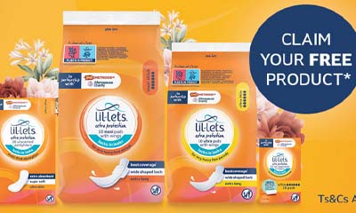 Free Lil-Lets Extra Protection Maxi Pads