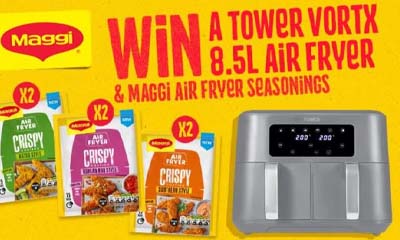Win a Tower Vortx 8.5 Litre Dual Basket Air Fryer