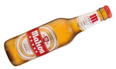 Free Mahou Beer 600ml Bottle