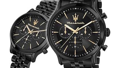 Win a Maserati Men's Chronograph Quartz Watch