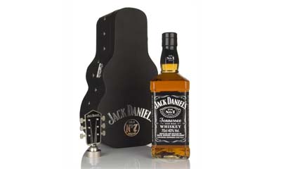 Free Jack Daniel's Tennessee Whiskey Guitar Case Gift Pack