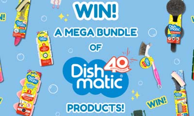 Win a Mega Dishmatic Cleaning Bundle