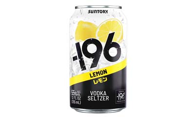 Free Minus 196 Lemon Vodka Seltzer