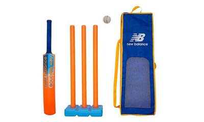 Free New Balance Plastic Cricket Bat and Ball Sets