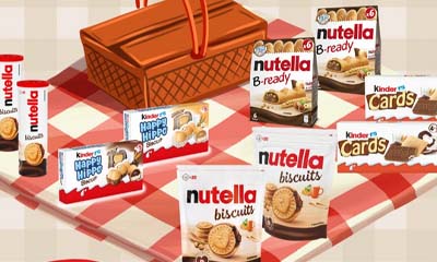 Free Nutella and Kinder Biscuits Picnic Basket