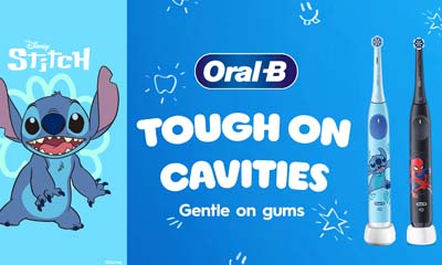 Free Stich Oral-B iO Kids Electric Tootbrush