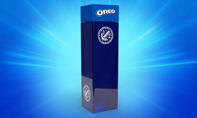 Free Oreo x Minecraft Movie Water Bottle