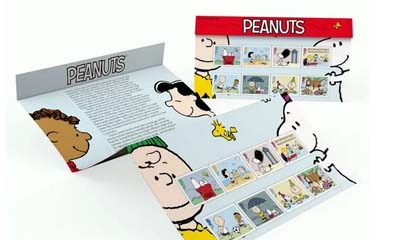 Free Royal Mail Snoopy Stamps Pack
