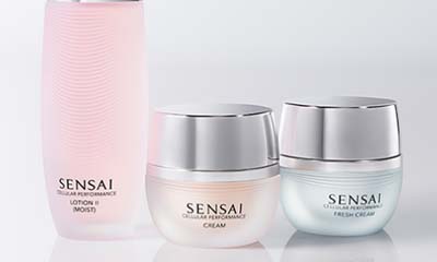 Free Sensai 4-piece Moisturising Creams