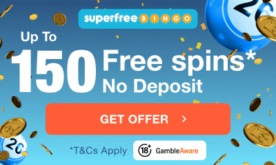 Up to 150 Free Bingo Spins, No Deposit