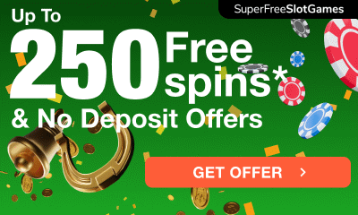 Up to 250 Free Spins NO Deposit