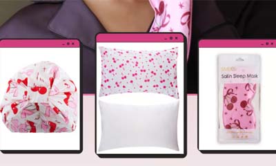 Free Luxurious Satin Sleep Sets