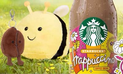 Free Starbucks Coffee Bean Bag Charm and Frappuccino