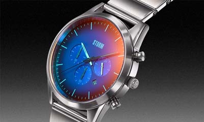 Win a Storm Crusader Lazer Blue Watch