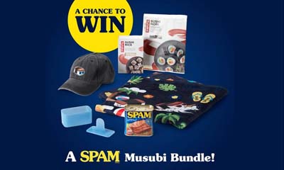 Win a Spam Tinned Meat and Musubi Bundle