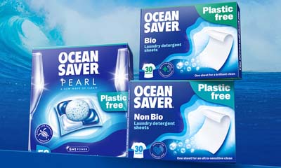Free Ocean Saver Laundry Detergent Sheets