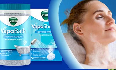 Free Vicks Vapo Shower and Vapo Bath