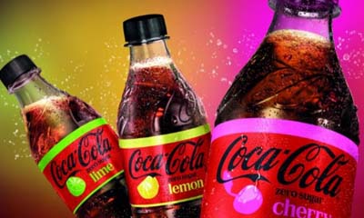 Free Coca-Cola Zero Sugar Lemon, Cherry, or Lime