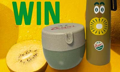 Free Zespri Water Bottle and Air Tight Food Container