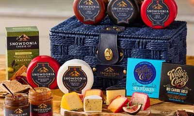 Free Snowdonia Decadent Cheese Hamper