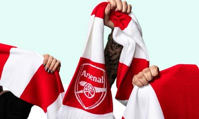 Free Arsenal Scarf Worth £25