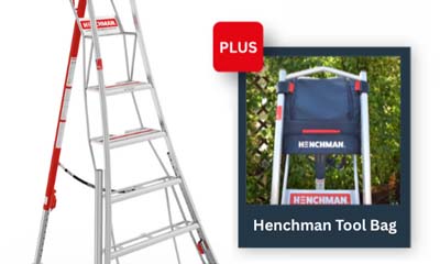 Win a Henchman Tripod Ladder & Tool Bag