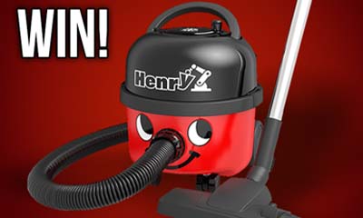 Win a Limited Edition Henry Vacuum Cleaner