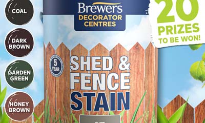 Free Brewers Shed & Fence Wood Stain Paint