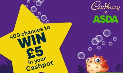 Win 1 of 400 400 x £5 ASDA Rewards Cashpot Prizes