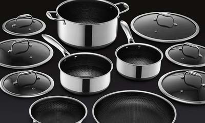 Win A 13-Piece HexClad Hybrid Cookware Set