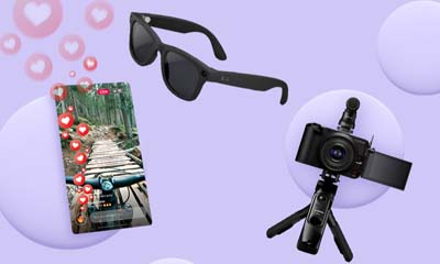 Win Ray-Ban Meta Wayfarer Glasses and Canon's EOS R50 V Camera