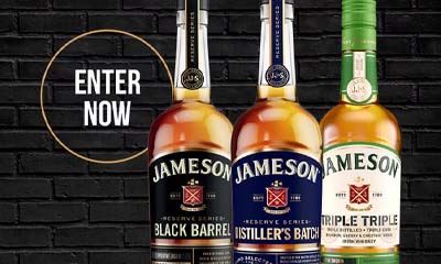 Win 3 Bottles of Jameson Whiskey
