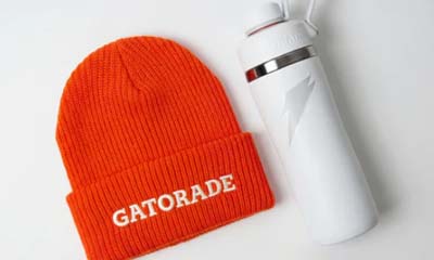 Free Gatorade Beanie and Reusable Bottle