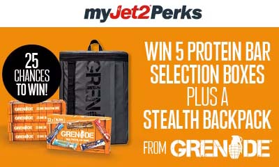 Free Grenade Snack Bars and Stealth Backpack