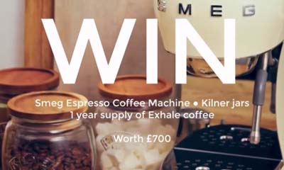 Win a Smeg Coffee Machine and Kilner Jars