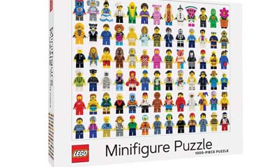 Free Lego Mini Figure 1,000-Piece Puzzle