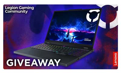 Win a Legion 5i Laptop Computer