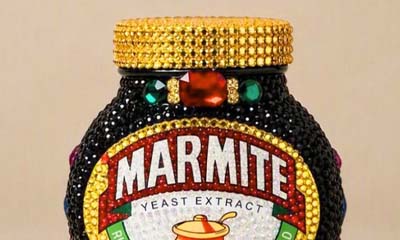 Win a Bejewelled Marmite Jar