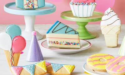 Free Arty Party Letterbox Biscuiteers Collection