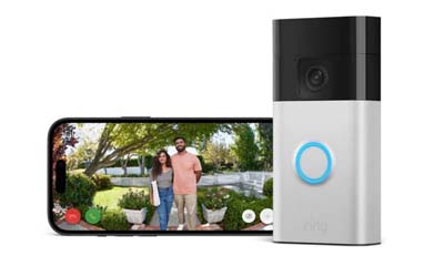 Free Ring Battery Video Doorbell