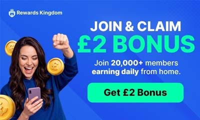 Rewards Kingdom - &pound;2 Cashback