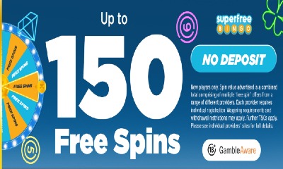 Up to 150 Free Bingo Spins, No Deposit