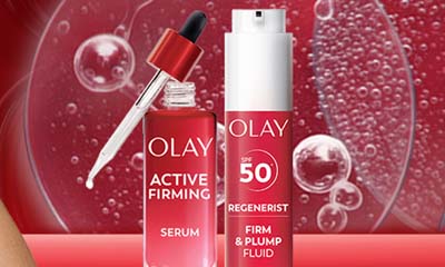 Free Olay Active Firming and Plump Fluid Duo
