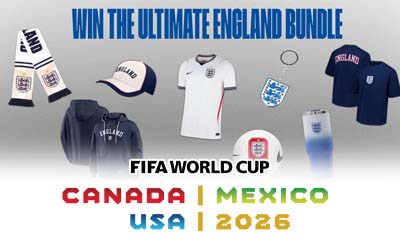 Win an England Merchandise Bundle