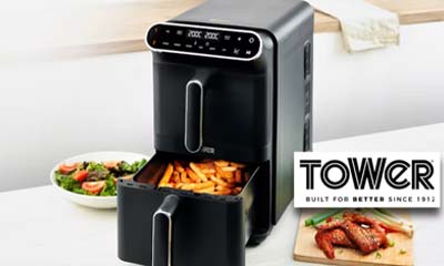 Free Tower Dual Layer Air Fryer