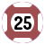 Euromillions Ball 3: 25